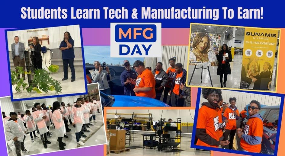Students at WCCC engaging in technical and manufacturing activities with guest speakers and vendors.